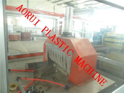 China Door Frame Profile Production Line , WPC Fenc Profile Extrusion Line for sale