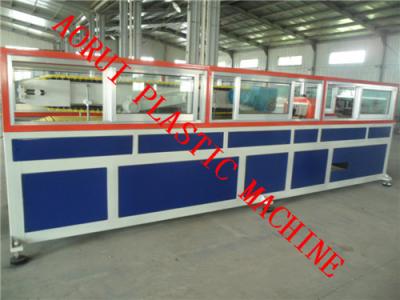 China Panel Wood Plastic Extrusion Line / Plastic profile extrusion machine for sale