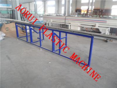 China Full Automatic WPC Profile Production Line , Railing / Tray Profile Plastic Extruder for sale