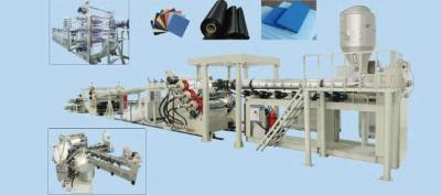 China PC / PMMA / PS Plastic Board Extrusion Line , Plastic Plate Extruder for sale