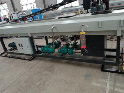 China Intelligent PLC 300kg/H Plastic Pipe Extrusion Line 90kw for sale