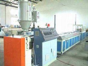 China WPC Furniture Profile Extruder , Deck Profile Machinery for sale