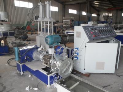 China 2 Stage Recycled Film Spaghetti Pellet Plastic Extrusion Machine for sale