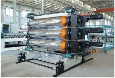 China Automatic Plastic Sheet Extrusion Line , Single Screw Extrusion Machine for sale