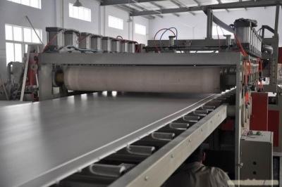 China Wood Plastic Board Extrusion Line , Plastic Extrusion Machinery for sale