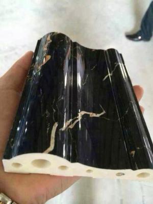 China Linha de produção plástica de mármore decorativa do perfil do PVC, extrusora do plástico do perfil do mármore de WPC à venda