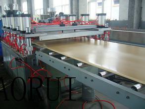 China Exhibition Board WPC Extruder Wood Plastic Composite Extrusion Line for sale