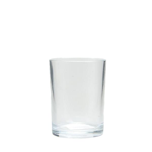 Quality Transparent Empty Glass Candle Holders 320ML Glass Candle Making Jars for sale