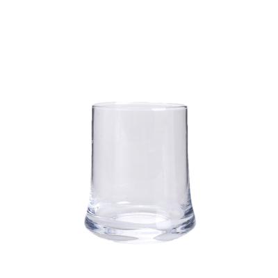 China Rocks Custom Old Fashioned Whiskey Glasses 11OZ 8.3cm Bottom Diameter for sale