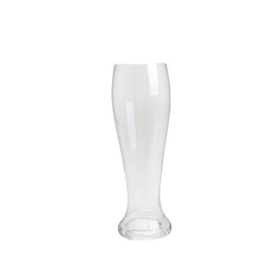 China Large 650ML Glass Drinking Cups Premium Pilsner Beer Glasses for sale