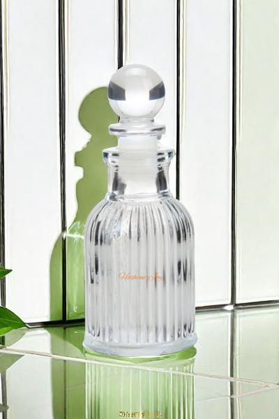 Quality Clear Glass Diffuser Bottles Recyclable 45ML Mini Glass Perfume Bottles for sale