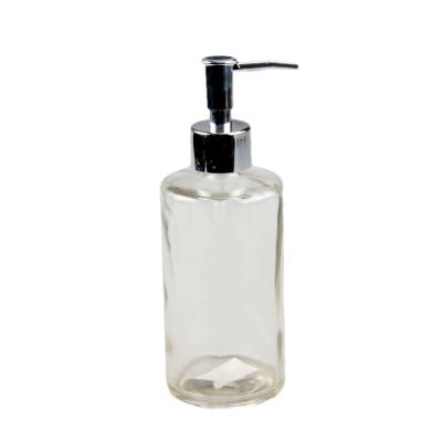China 12 Ounces Glass Bottle Foaming Soap Dispenser Reusable Closure Type for sale