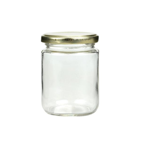 Quality Glass Clear Mason Jar Lids 230ML Sauces Mason Storage Jars Vintage Style for sale