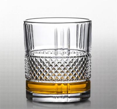 China 315ml Clear Whisky Glass Tumbler Water Cups Daily Use for Cocktails Beverage en venta