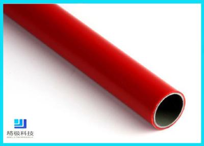 China Q235 Steel Pipe PE/ABS Coated Lean Tube OD 28mm For Production Line for sale