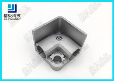 China Elbow Connection With Flange Frame Aluminum Alloy Tubing fitting OD 28mm  AL-37 for sale