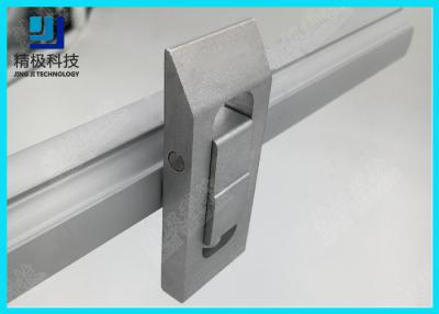 China Double Tracks Scalable conveyor Aluminum Tubing Joints Prevent Flow Back Lock Opposite Movement for sale