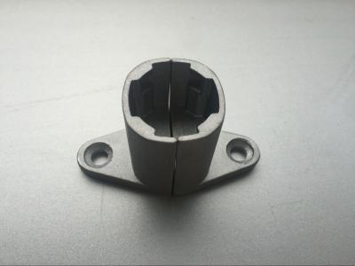 China Colocaciones del estante de tubo de la taza del pie de la aleación de aluminio para hacia fuera el tubo del diámetro 28m m en venta