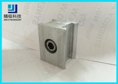 China AL-6C Double Metal Tube Connectors Aluminum Tubing Fitting Silvery Joints for sale