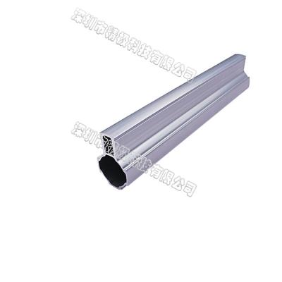 China Plastic Coated Aluminium Alloy Tube AL-D Logistic Equipment Assembly Material 6063-T5 for sale