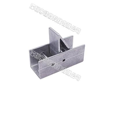 China Industrial Pipe Rack Flexible Fitting Aluminum Pipe Joints AL-88 Sandblasting Polishing for sale