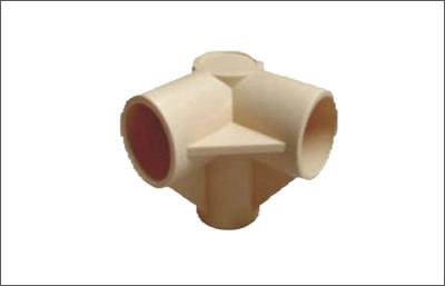 China Dia 28mm ABS Plastic Pipe Joints Plastic Tubing Fittings For Lean Pipe System for sale