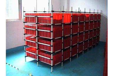 中国 Recyclable Steel Storage Rack Clothes Rack Pipe Joints Connecting For Household 販売のため