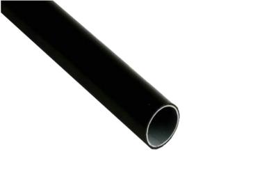 China Tubulação de aço revestida plástica do PE preto dos ABS à venda