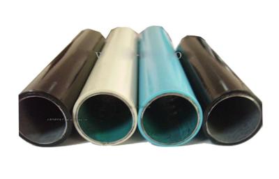 China Full Color Anti Rust Plastic Coated Steel Pipe For Storage Rack , Eco-Friendly for sale
