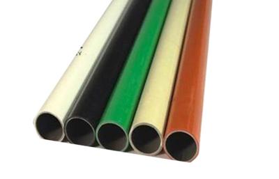 China OD28mm Recycle Plastic Coated Steel Pipe / Round Seamess Welding  Iron inside ABS Coated for sale