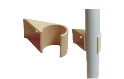 China Beige Plastic Coated Plumbing Fittings For DIY Pipe Rack System for sale