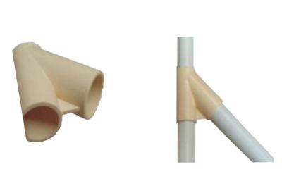 Cina ABS accessori per tubi da 45 gradi, connettori del tubo del diametro 28mm di spessore di 6mm in vendita