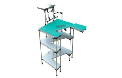 China Portable Light Weight Pipe Workbench , Product Testing Pipe Rack Station for sale