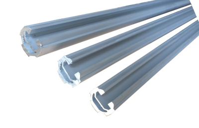 China Aluminium Alloy Pipe and Tubing 6063 / Silvery 28mm Large Diameter Aluminum Pipe for sale