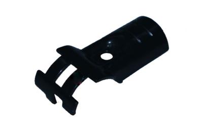 China Black ABS Coated Metal Pipe Joints For Storage Rack / Warehouse Rack System for sale