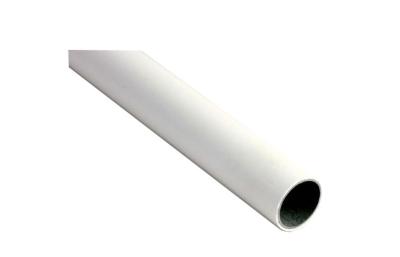 China PE Plastic Coated Steel Pipe In Ivory 0.8mm Plastic Coated Seamless WeldingTube for sale