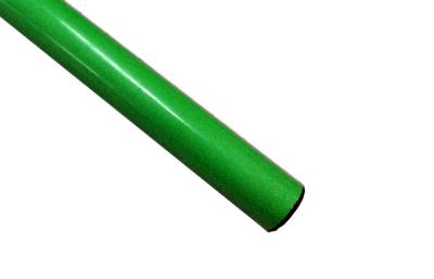 China Durable Green Plastic Coated Copper Tubing Anti Rust Modular Pipe Rack Thickness 1.5mm for sale