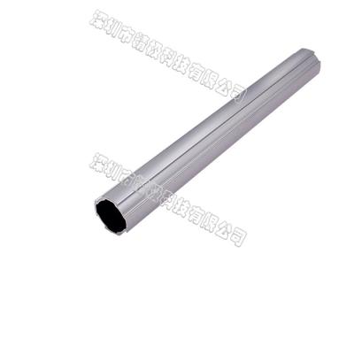 China Aluminum Tube Fitting for Aluminum Tube AL-1-B Fitting Thickness 1.2mm Silver for sale