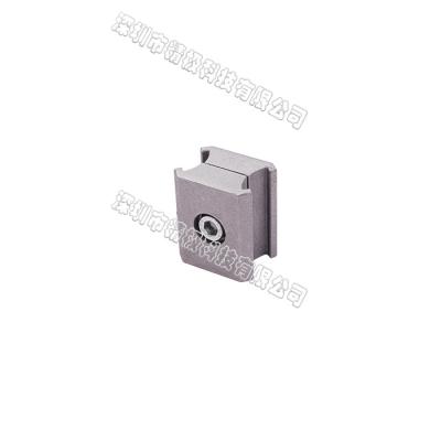 Cina AL-6A Aluminium Extrusion Joints Extrusion Frame Structure Connectors For Workbench in vendita
