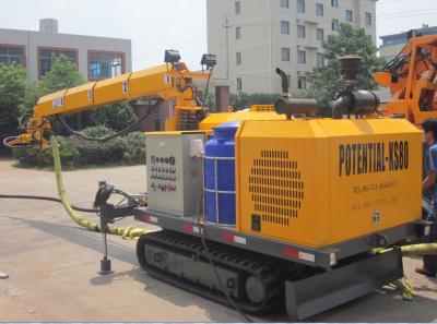 China Robotic Shotcrete Equipment Split Type For Small Section Tunnel Wet Mix System for sale