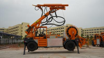 China KC3017 Concrete Pumping Equipment , Shotcrete Machine With Robot Arm 0-18 Km/H Travelling Speed for sale