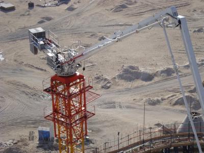 Китай Заграждение башни гидравлическое устанавливая, конкретная высота Пласер 40м заграждения неподвижная продается