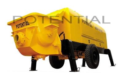 China HBT80.13.130RS Truck Mounted Concrete Pump , Diesel Concrete Pump 13/8 Pumping Pressure for sale