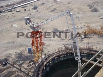 China Acoplamento rápido de controle remoto de rádio de colocação concreto do crescimento da torre de ESSO NUTO H46 à venda