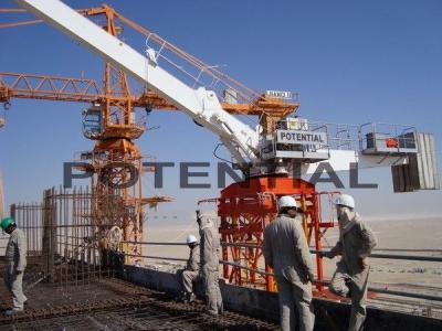 China HG38 Stationary Concrete Placing Boom 8.0t Counter Weight ISO9001 Certificated for sale