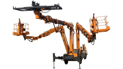 China Self Propelled 3 Boom Robotic Arch Install Machine for sale