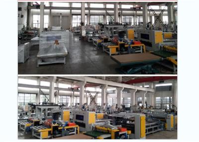 China PVC PET PUR Hot Melt Laminating Machine Acrylic HPL 63KW 1000-1300mm for sale