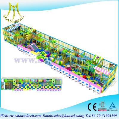 China Hansel hot selling PVC material indoor playing equipments for baby for sale