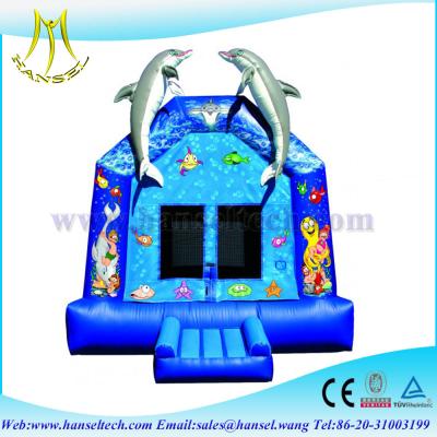 China Hansel popular inflatable funny party rentals miami jump house for sale