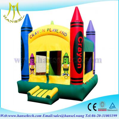 China Hansel popular funny purchase bounce house house for children for sale